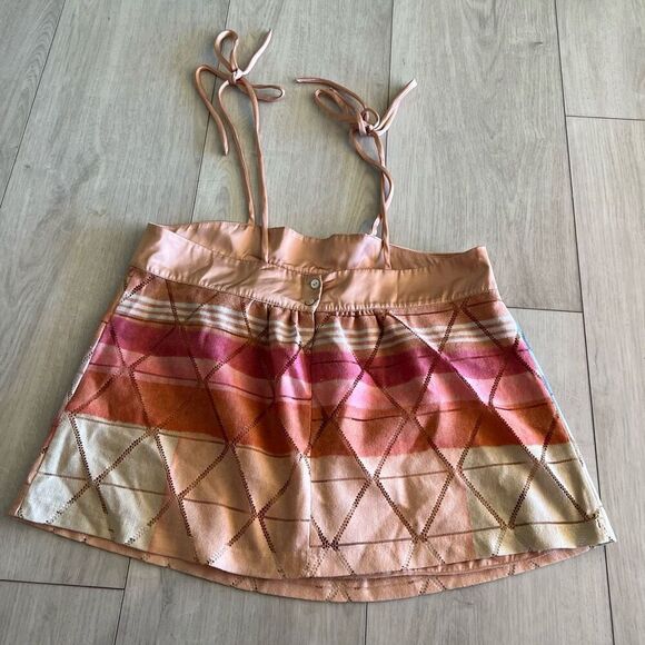 Anthropologie Akemi + Kin Geo Print Tie Shoulder Tank Size Xs - Picture 4 of 8